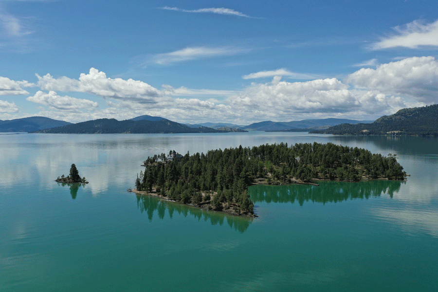 Flathead Lake Islands