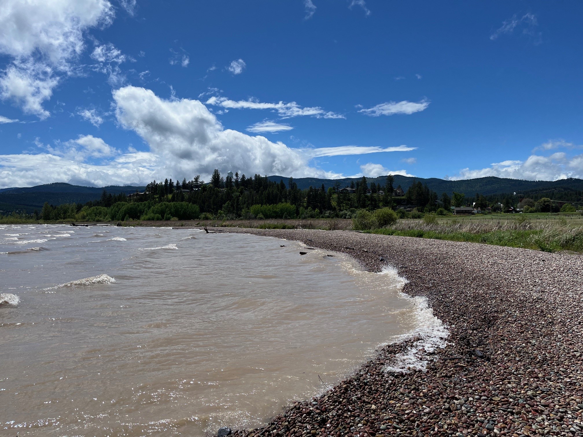 Somers Beach shoreline